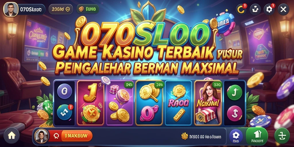 Tampilan gameplay menarik di 070SLOT dengan berbagai slot yang seru.