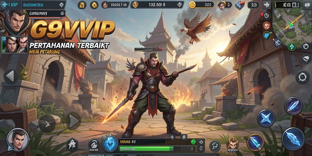 Tangkapan layar menunjukkan aksi seru dari gameplay Tower Defense.