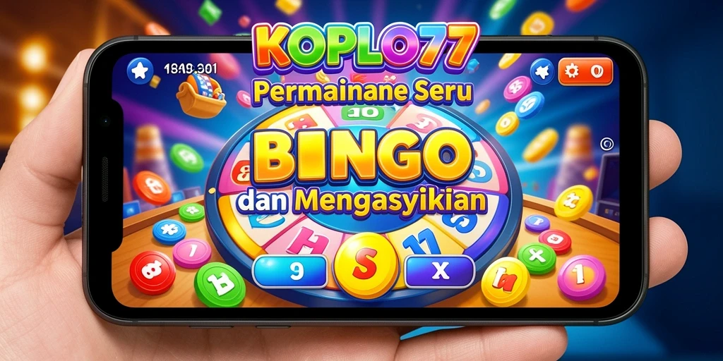 Screenshot gameplay KOPLO77 menampilkan keseruan bermain Bingo.