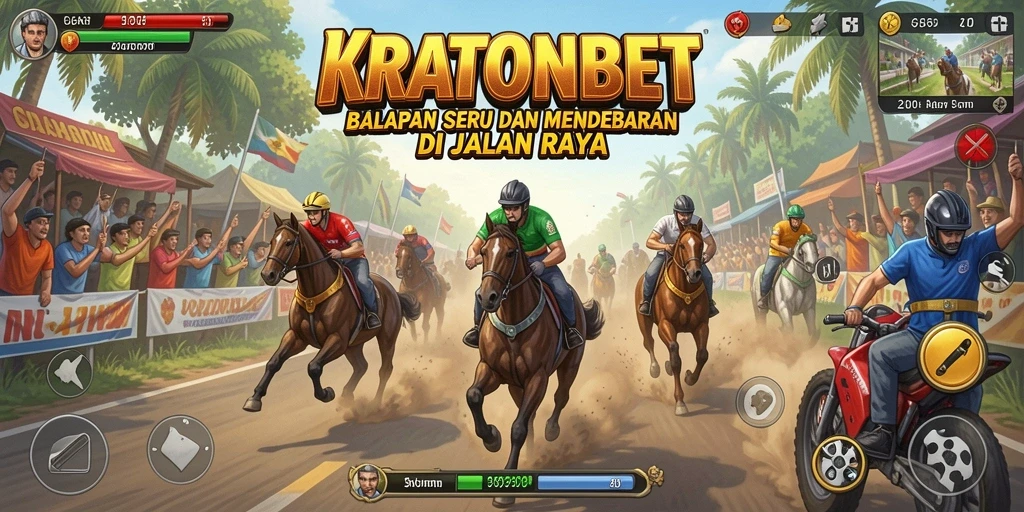 Tampilan utama gameplay dari KRATONBET yang mendebarkan.