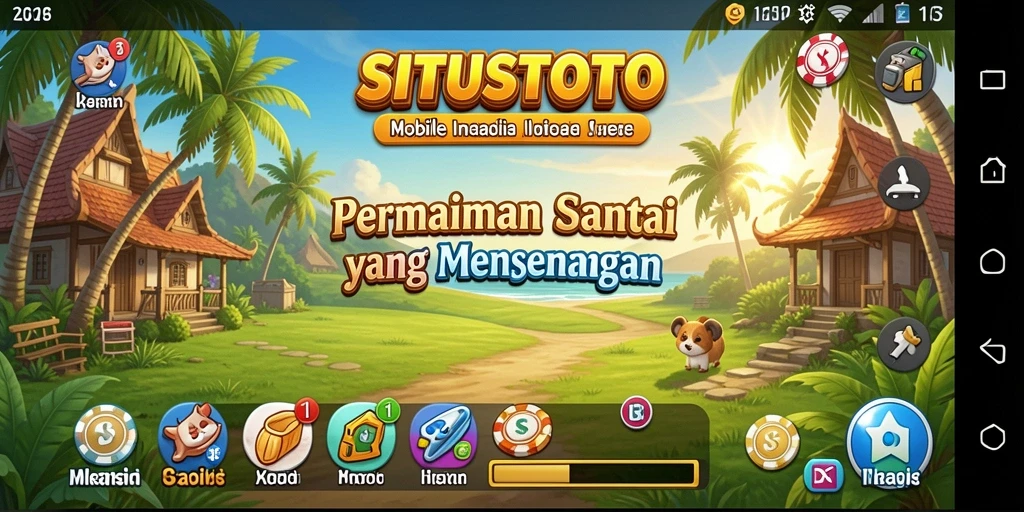 Gameplay <strong>SITUSTOTO</strong> yang menyenangkan dan penuh warna.